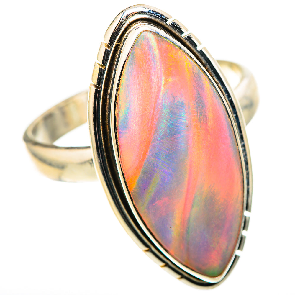 Aura Opal Rings handcrafted by Anasilvercos - RING128774 - Photo 2