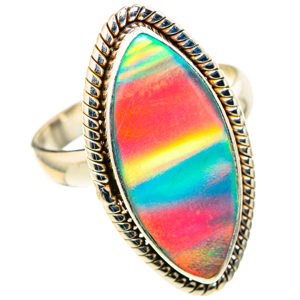 Aura Opal Rings handcrafted by Anasilvercos - RING128803 - Photo 2