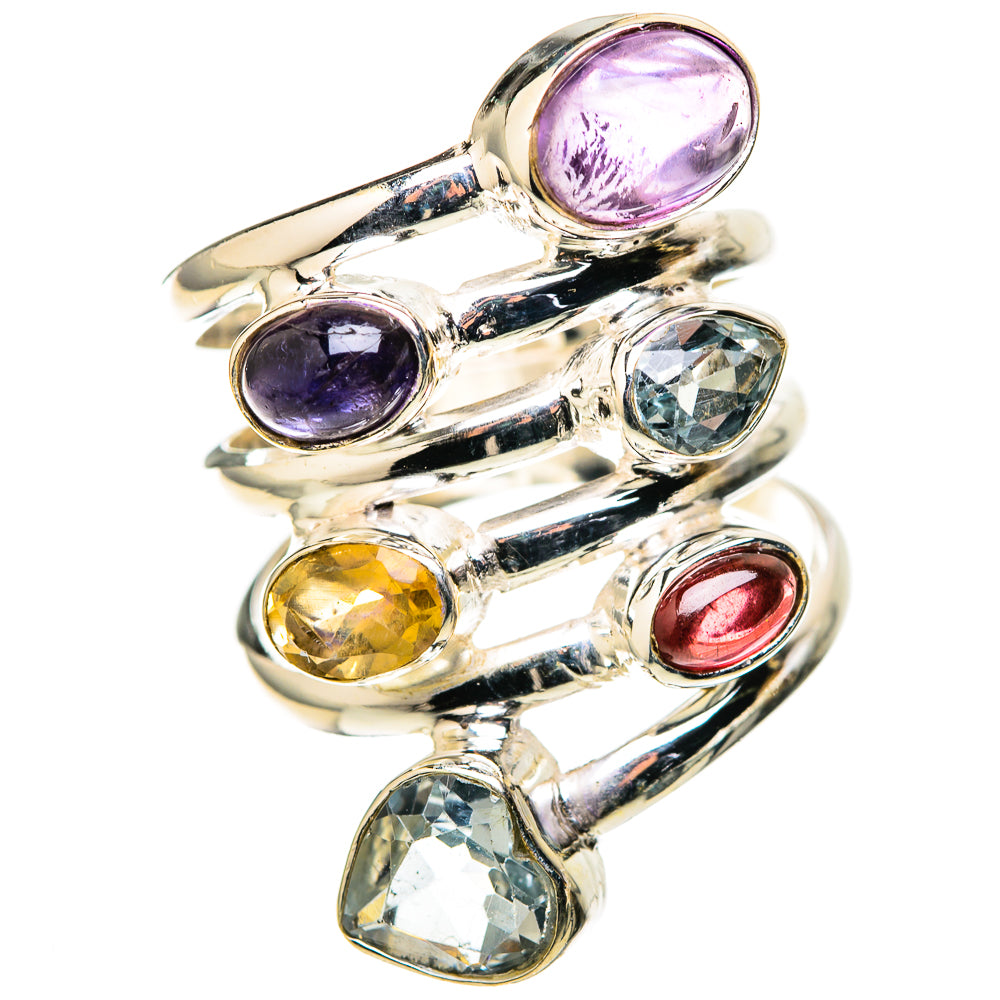 Amethyst Rings handcrafted by Anasilvercos - RING128871 - Photo 2