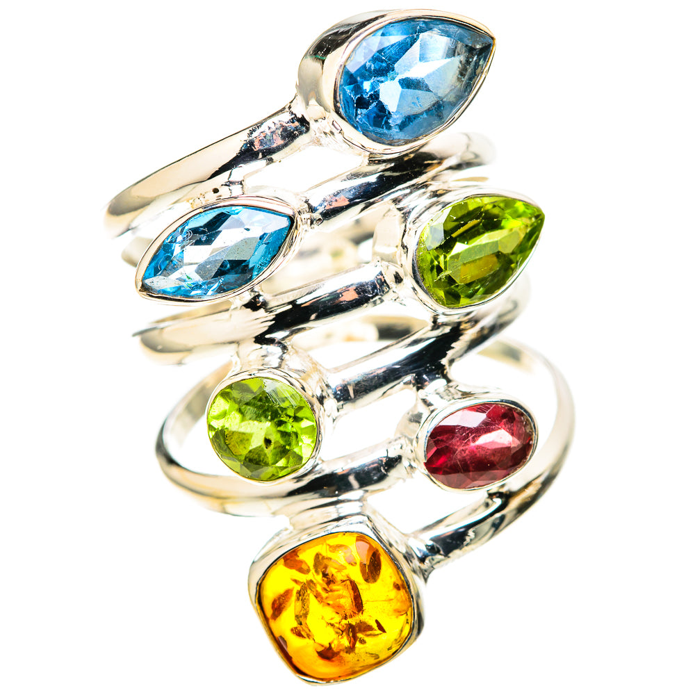 Baltic Amber Rings handcrafted by Anasilvercos - RING128875 - Photo 2