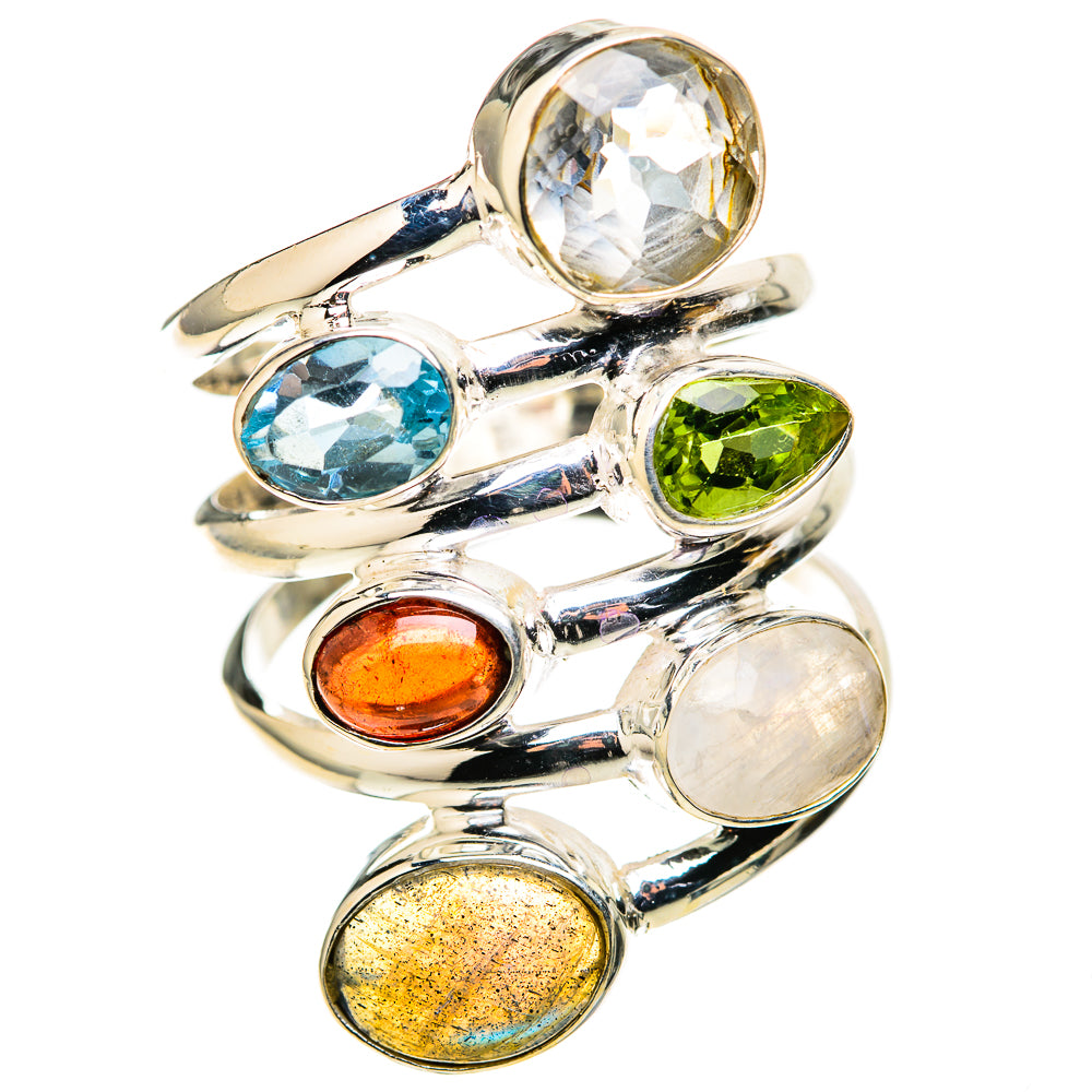 Labradorite Rings handcrafted by Anasilvercos - RING128883 - Photo 2