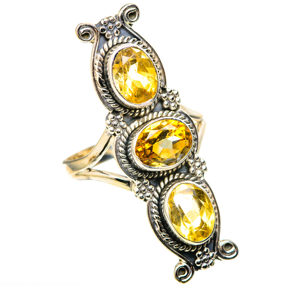 Citrine Rings handcrafted by Anasilvercos - RING128889 - Photo 2