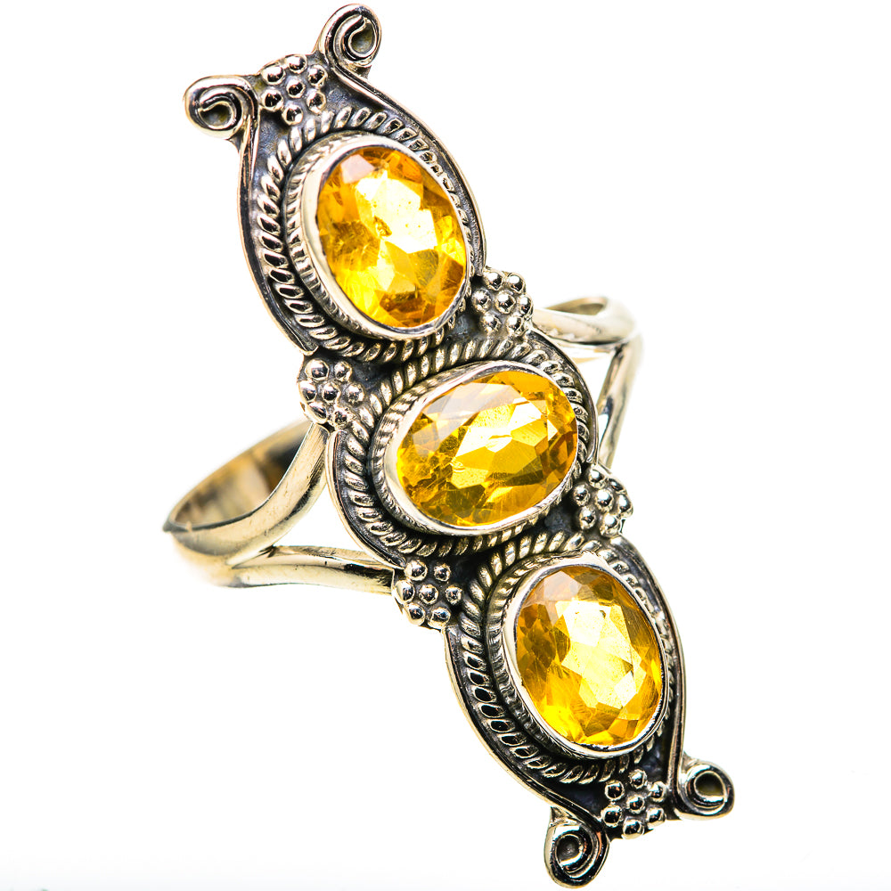 Citrine Rings handcrafted by Anasilvercos - RING128890 - Photo 2