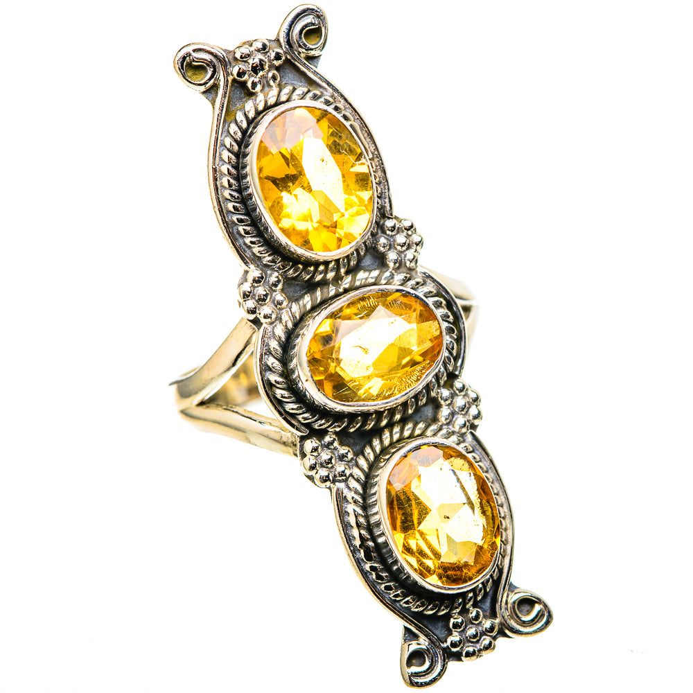 Citrine Rings handcrafted by Anasilvercos - RING128897 - Photo 2
