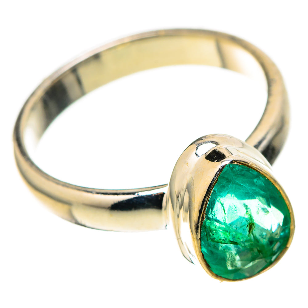 Zambian Emerald Rings handcrafted by Anasilvercos - RING128910 - Photo 2