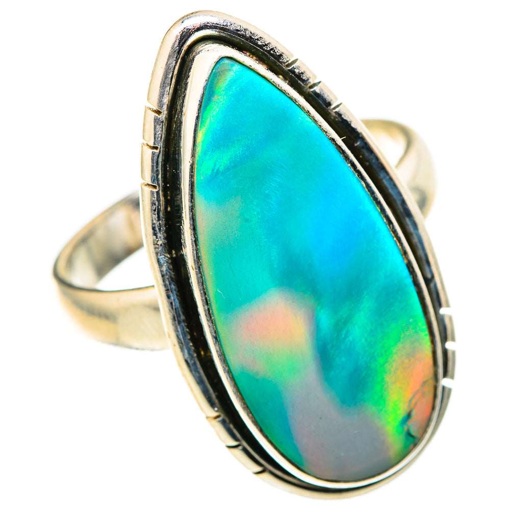 Aura Opal Rings handcrafted by Anasilvercos - RING128916 - Photo 2