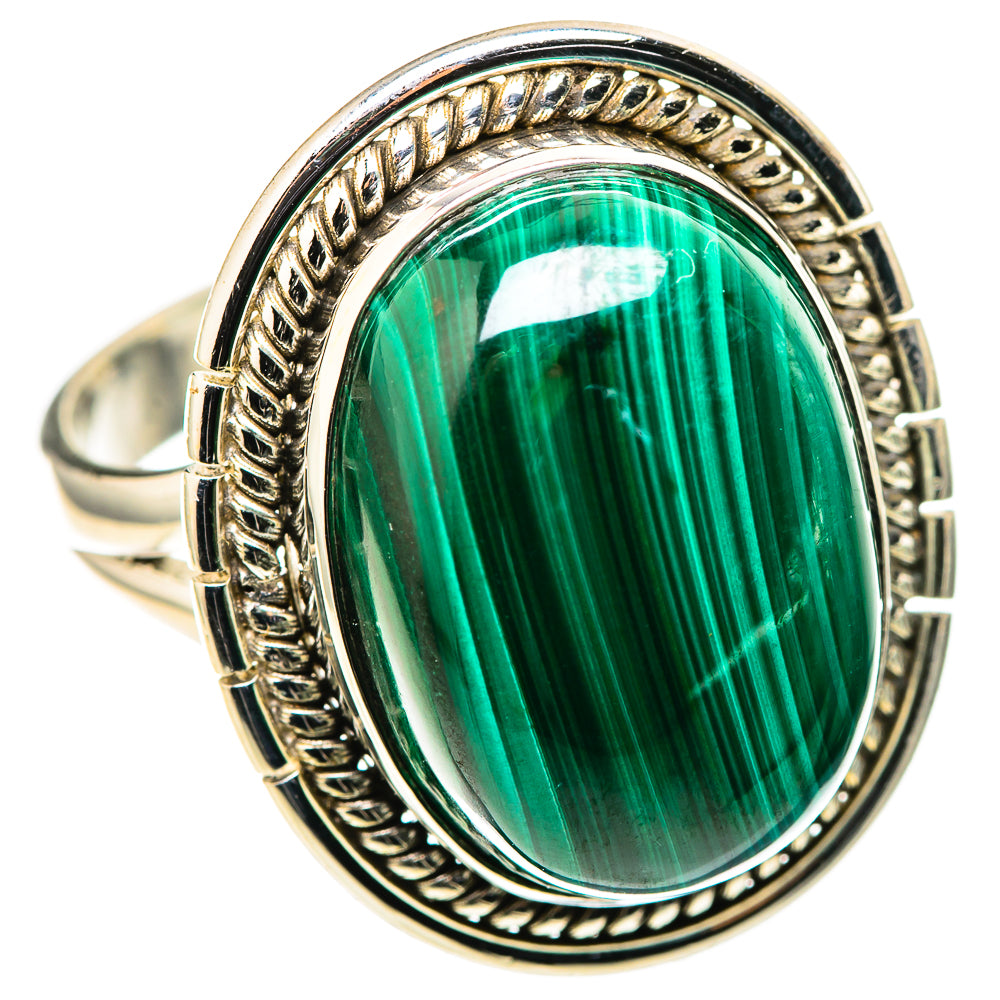 Malachite Rings handcrafted by Anasilvercos - RING128923 - Photo 2