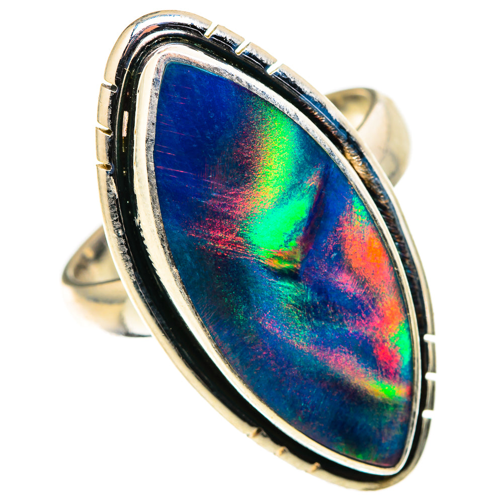Aura Opal Rings handcrafted by Anasilvercos - RING128936 - Photo 2