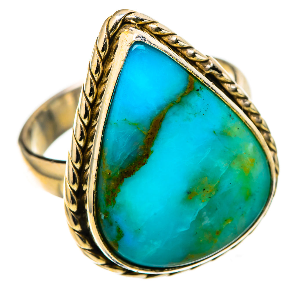 Chrysocolla Rings handcrafted by Anasilvercos - RING128940 - Photo 2
