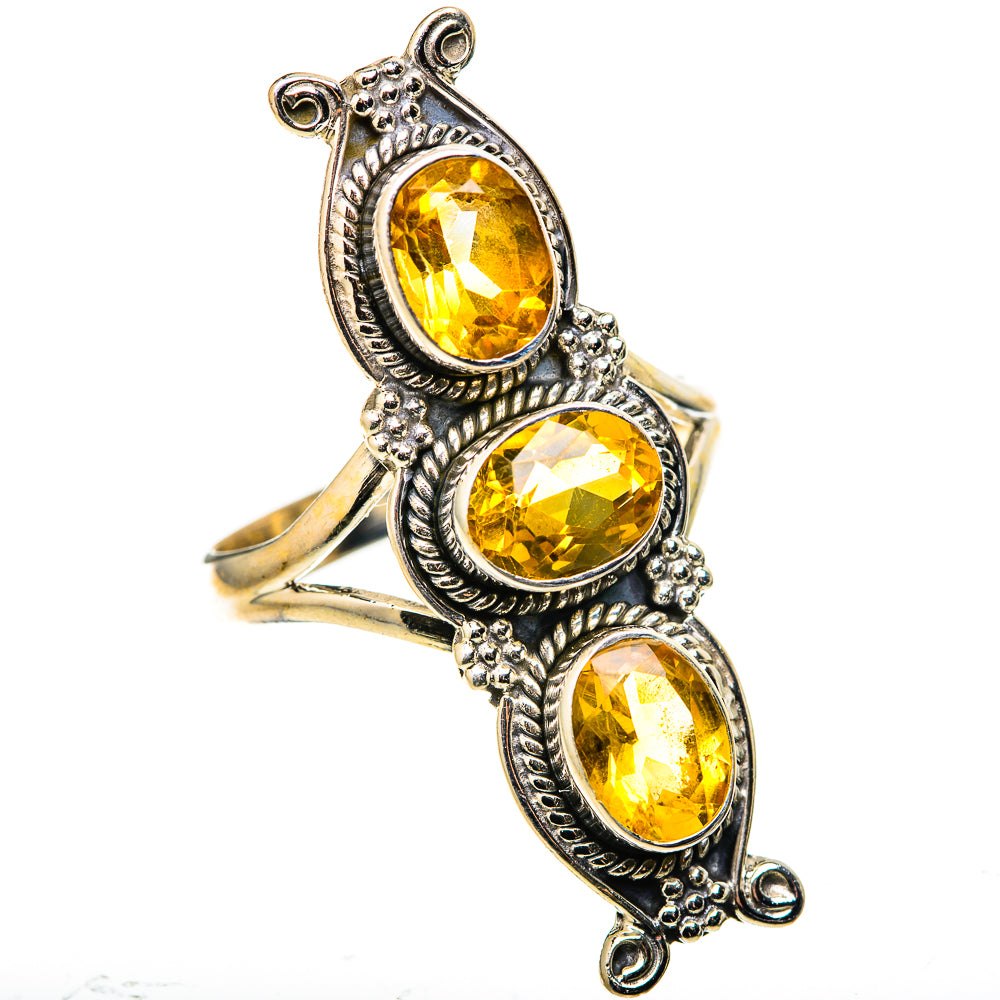 Citrine Rings handcrafted by Anasilvercos - RING128948 - Photo 2