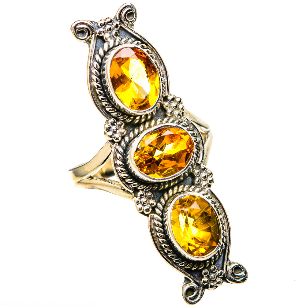 Citrine Rings handcrafted by Anasilvercos - RING128952 - Photo 2