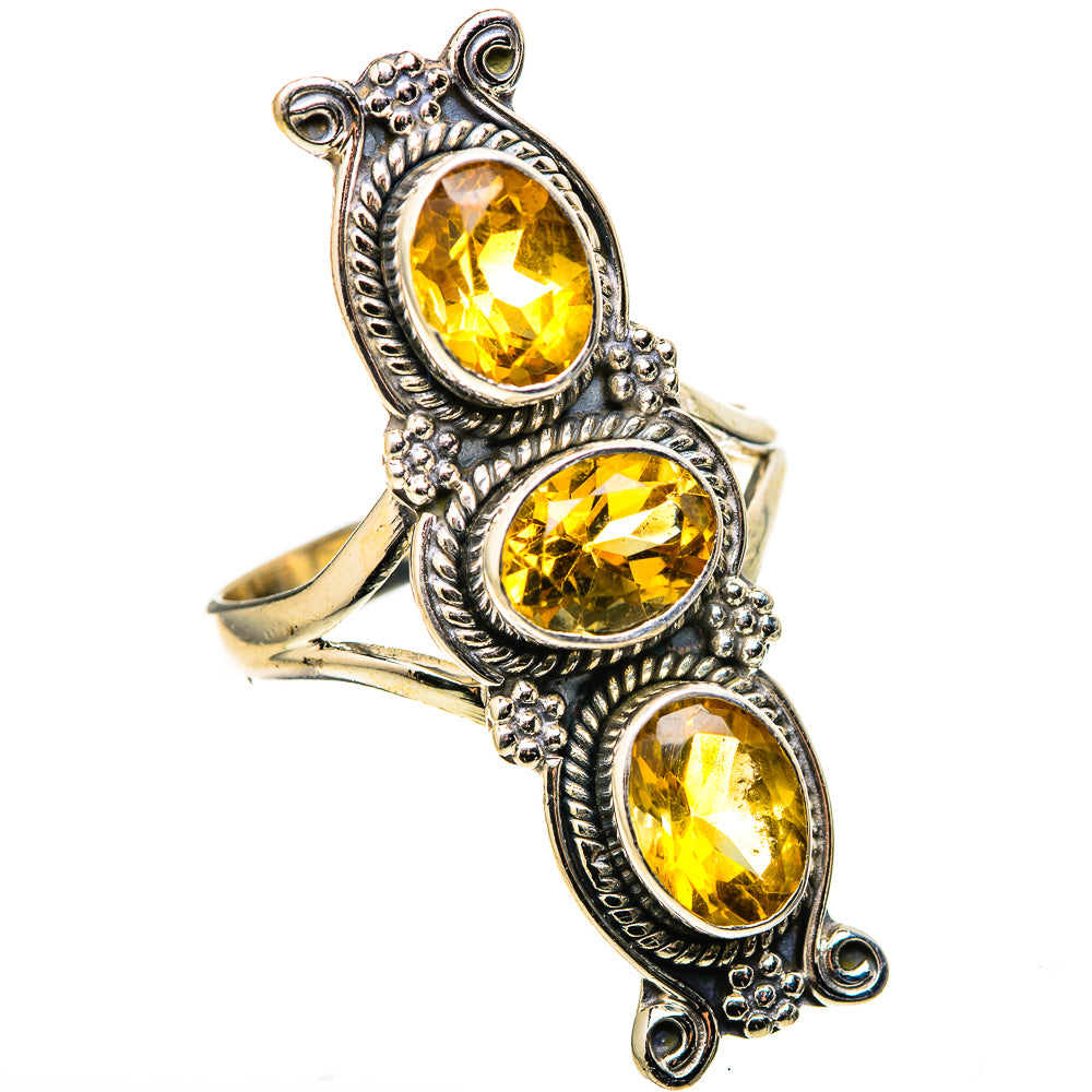Citrine Rings handcrafted by Anasilvercos - RING128953 - Photo 2