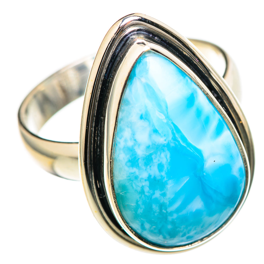 Larimar Rings handcrafted by Anasilvercos - RING128959 - Photo 2