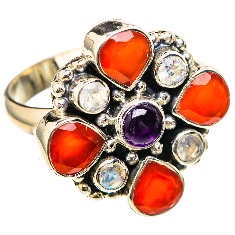 Red Onyx Rings handcrafted by Anasilvercos - RING128965 - Photo 2