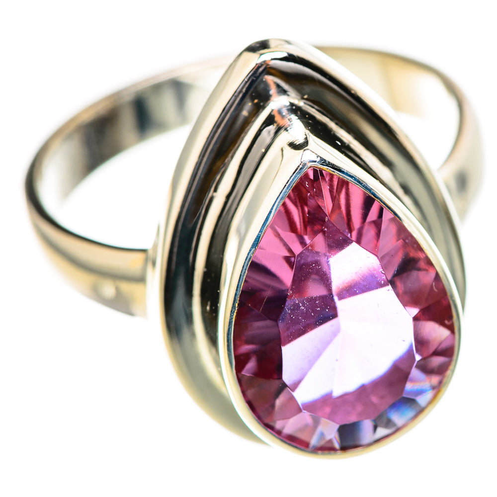 Color Change Alexandrite (Lab.) Rings handcrafted by Anasilvercos - RING128968 - Photo 2