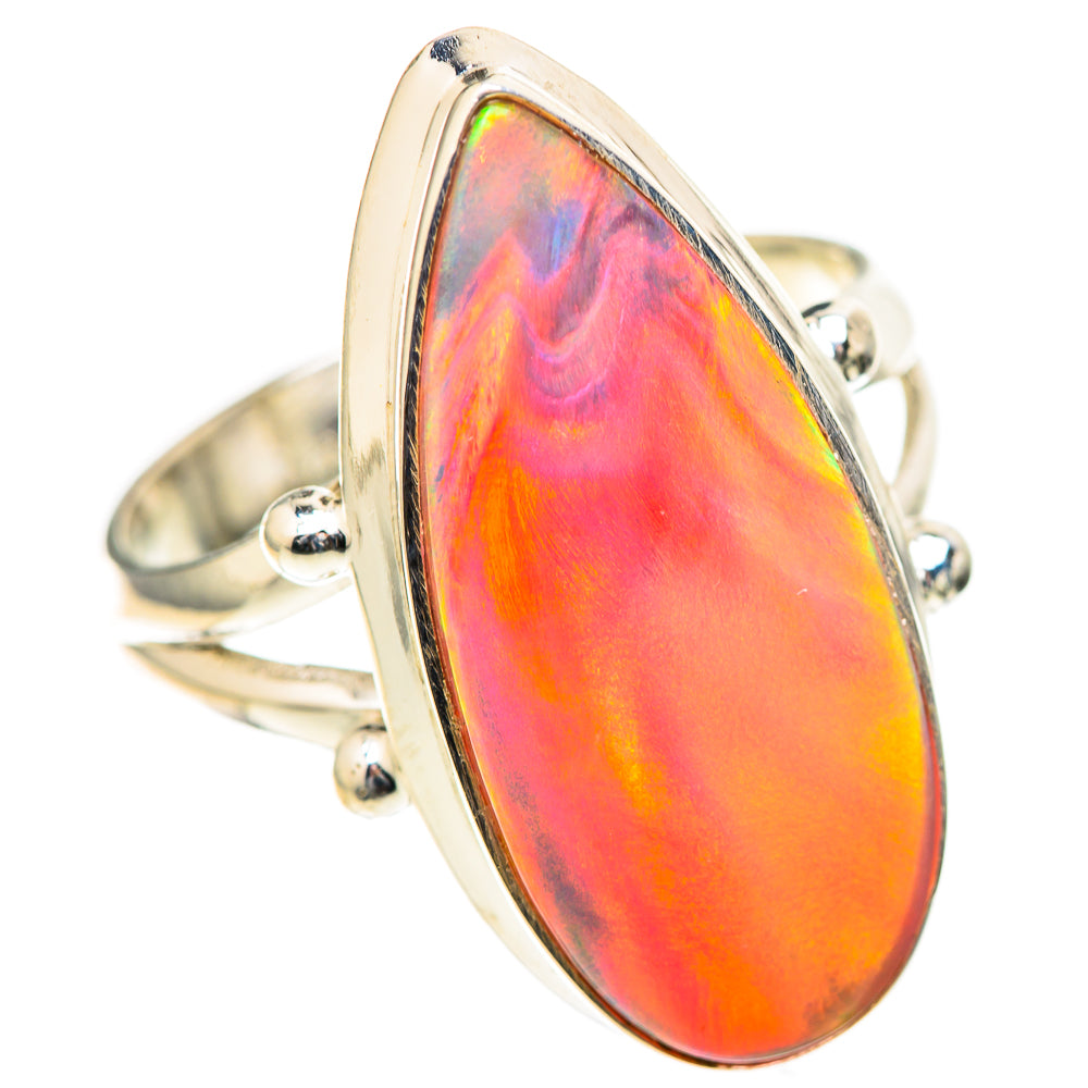 Aura Opal Rings handcrafted by Anasilvercos - RING128972 - Photo 2
