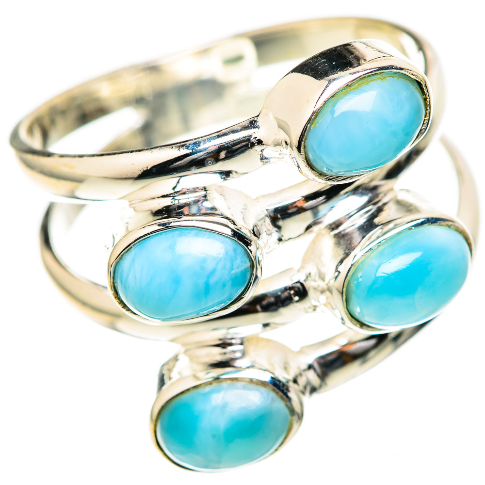 Larimar Rings handcrafted by Anasilvercos - RING128977 - Photo 2