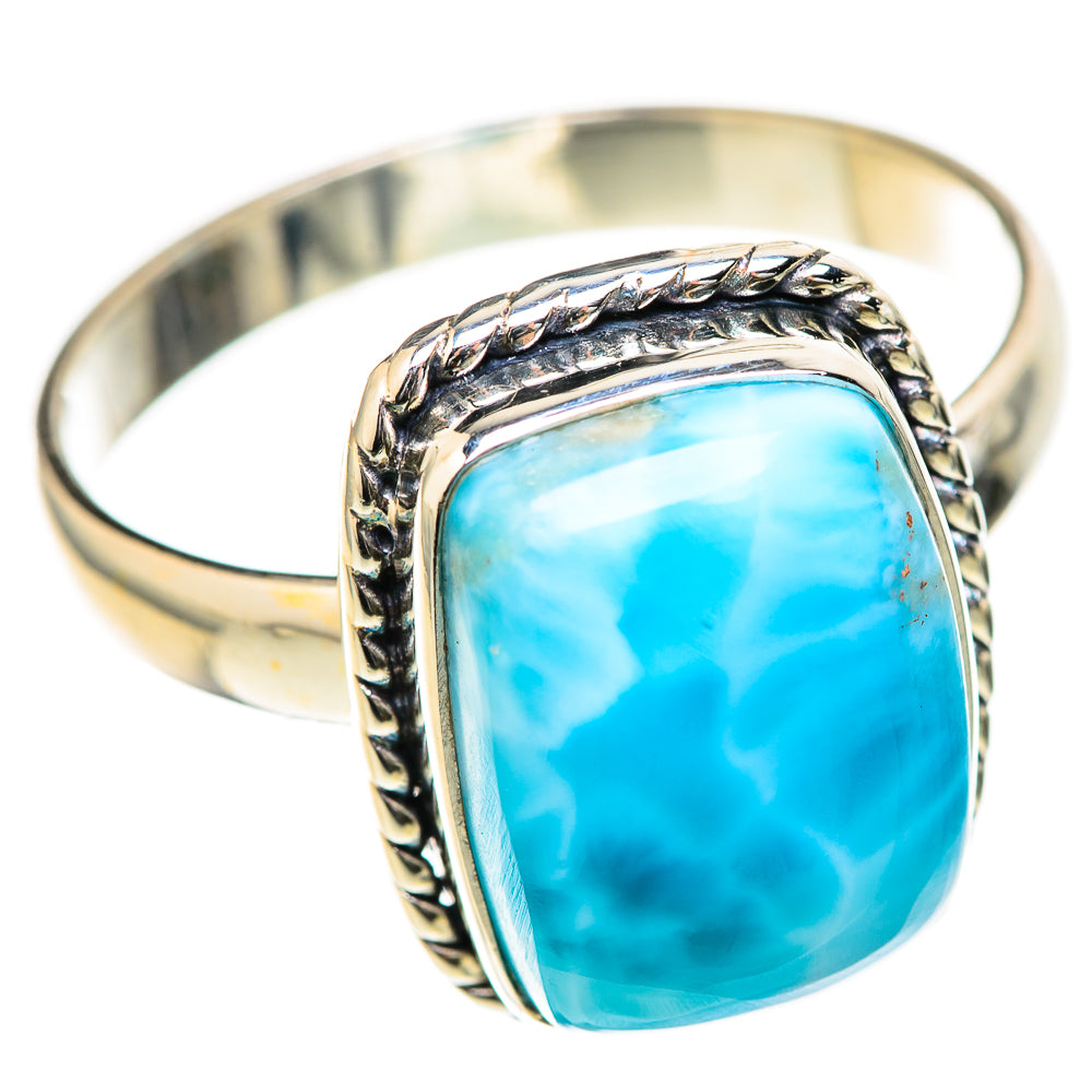 Larimar Rings handcrafted by Anasilvercos - RING128980 - Photo 2