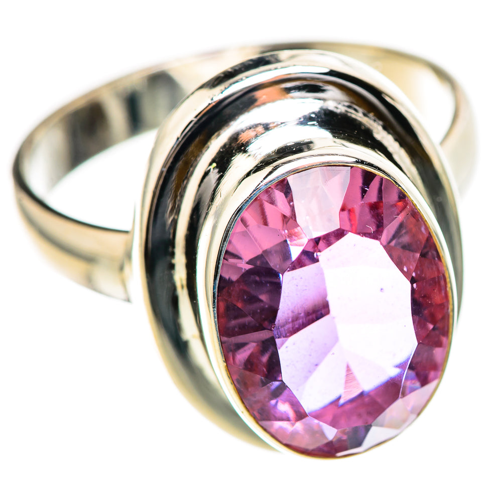 Color Change Alexandrite (Lab.) Rings handcrafted by Anasilvercos - RING128989 - Photo 2