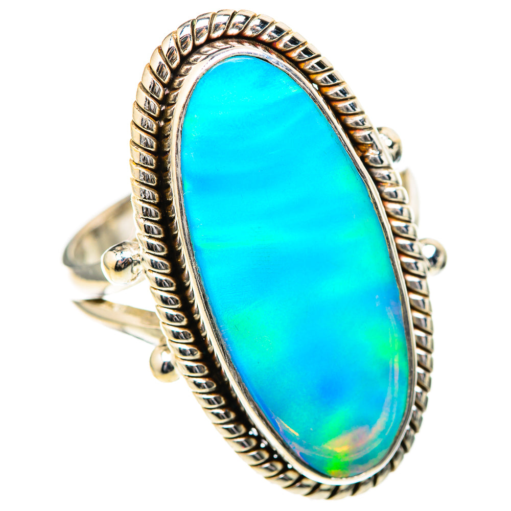 Aura Opal Rings handcrafted by Anasilvercos - RING128994 - Photo 2