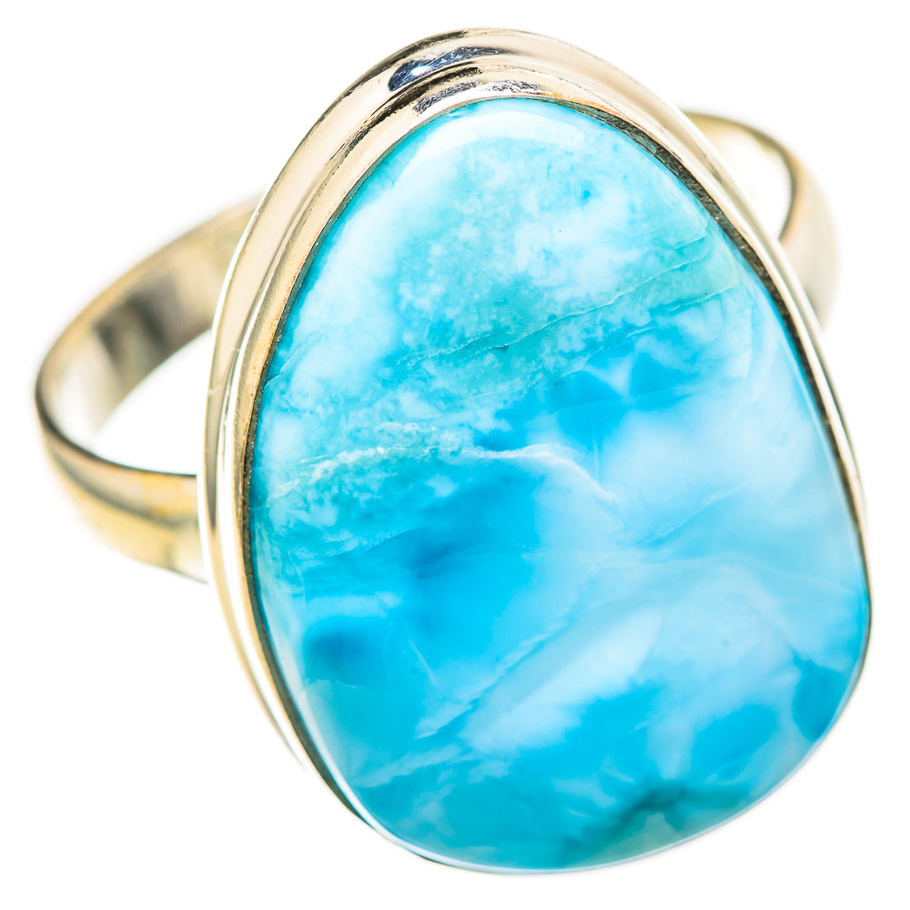 Larimar Rings handcrafted by Anasilvercos - RING129001 - Photo 2