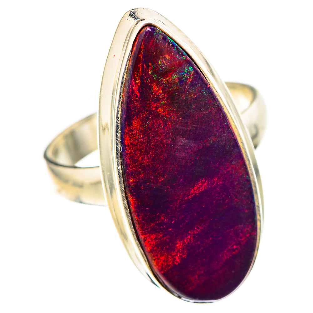 Aura Opal Rings handcrafted by Anasilvercos - RING129014 - Photo 2