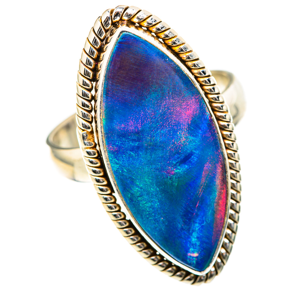 Aura Opal Rings handcrafted by Anasilvercos - RING129015 - Photo 2