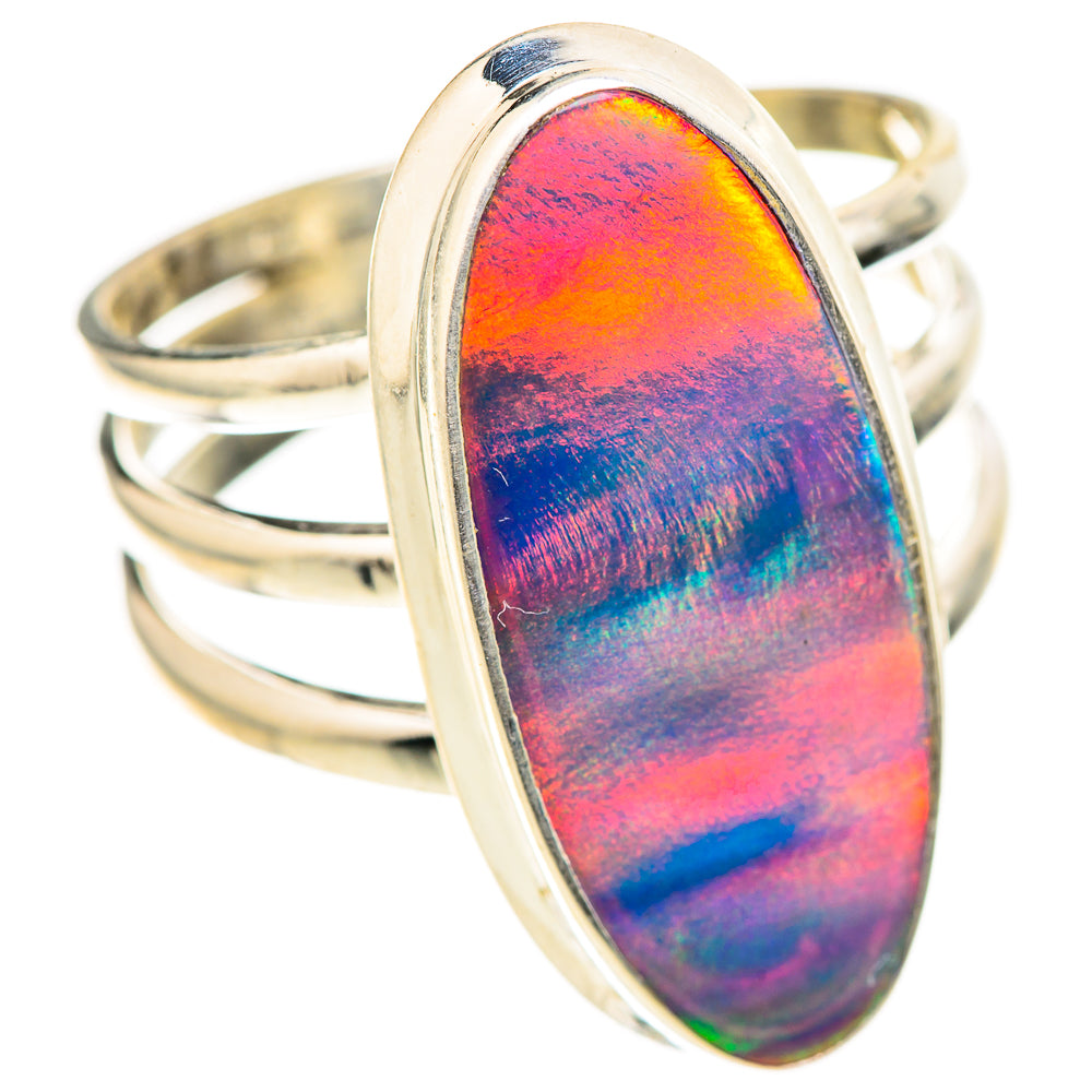 Aura Opal Rings handcrafted by Anasilvercos - RING129028 - Photo 2