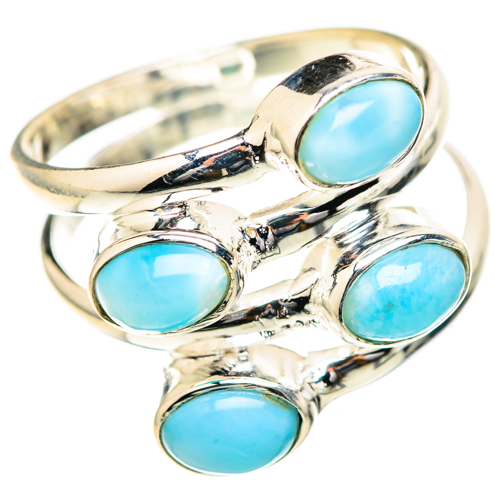 Larimar Rings handcrafted by Anasilvercos - RING129056 - Photo 2