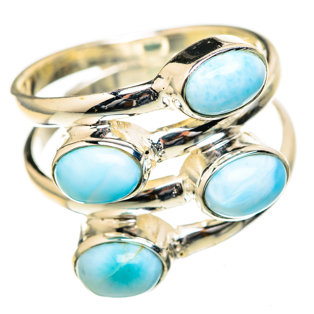 Larimar Rings handcrafted by Anasilvercos - RING129085 - Photo 2