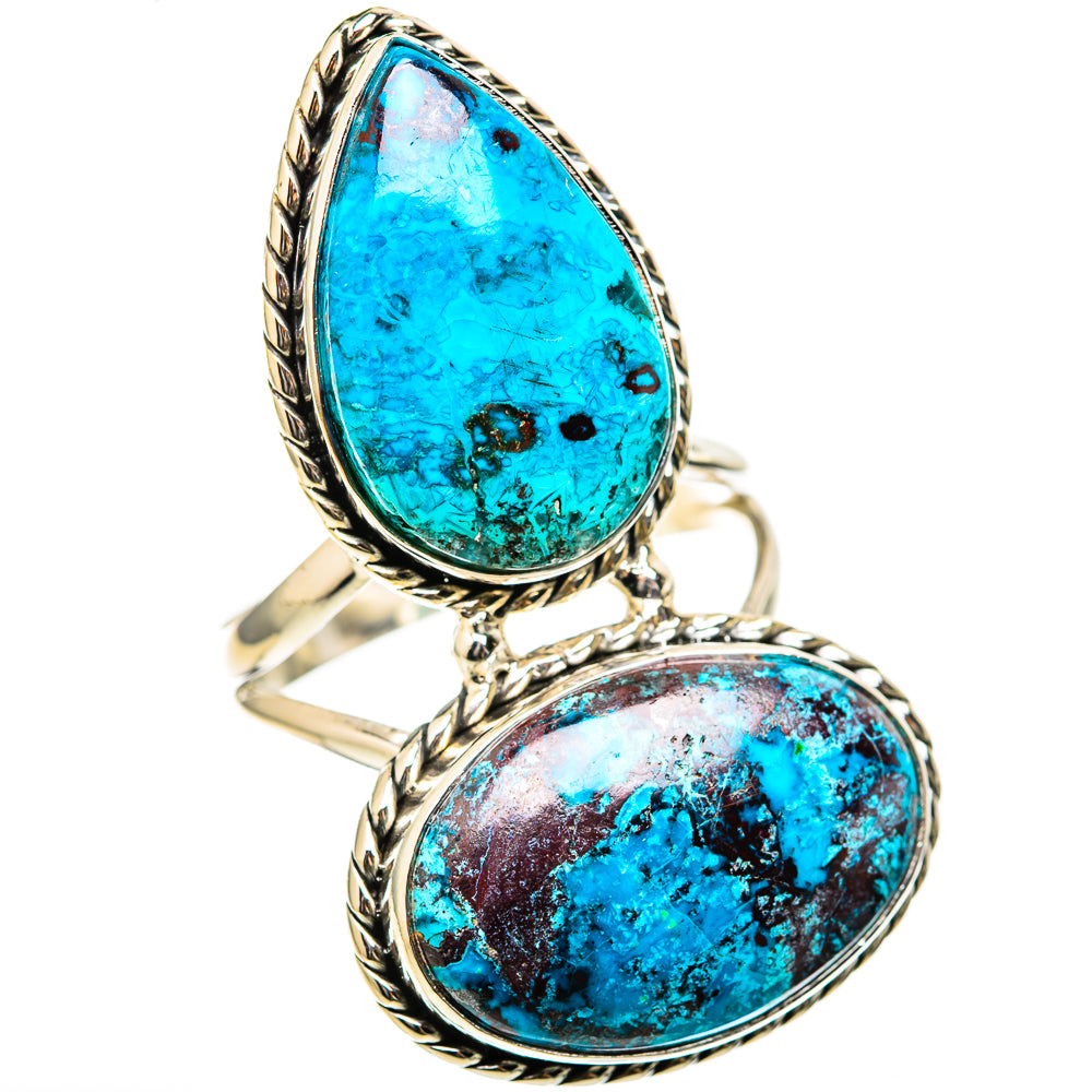Shattuckite Rings handcrafted by Anasilvercos - RING129086 - Photo 2