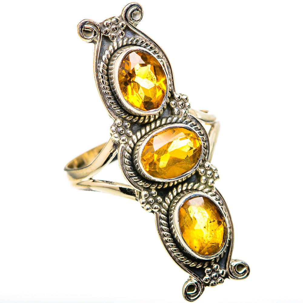 Citrine Rings handcrafted by Anasilvercos - RING129115 - Photo 2