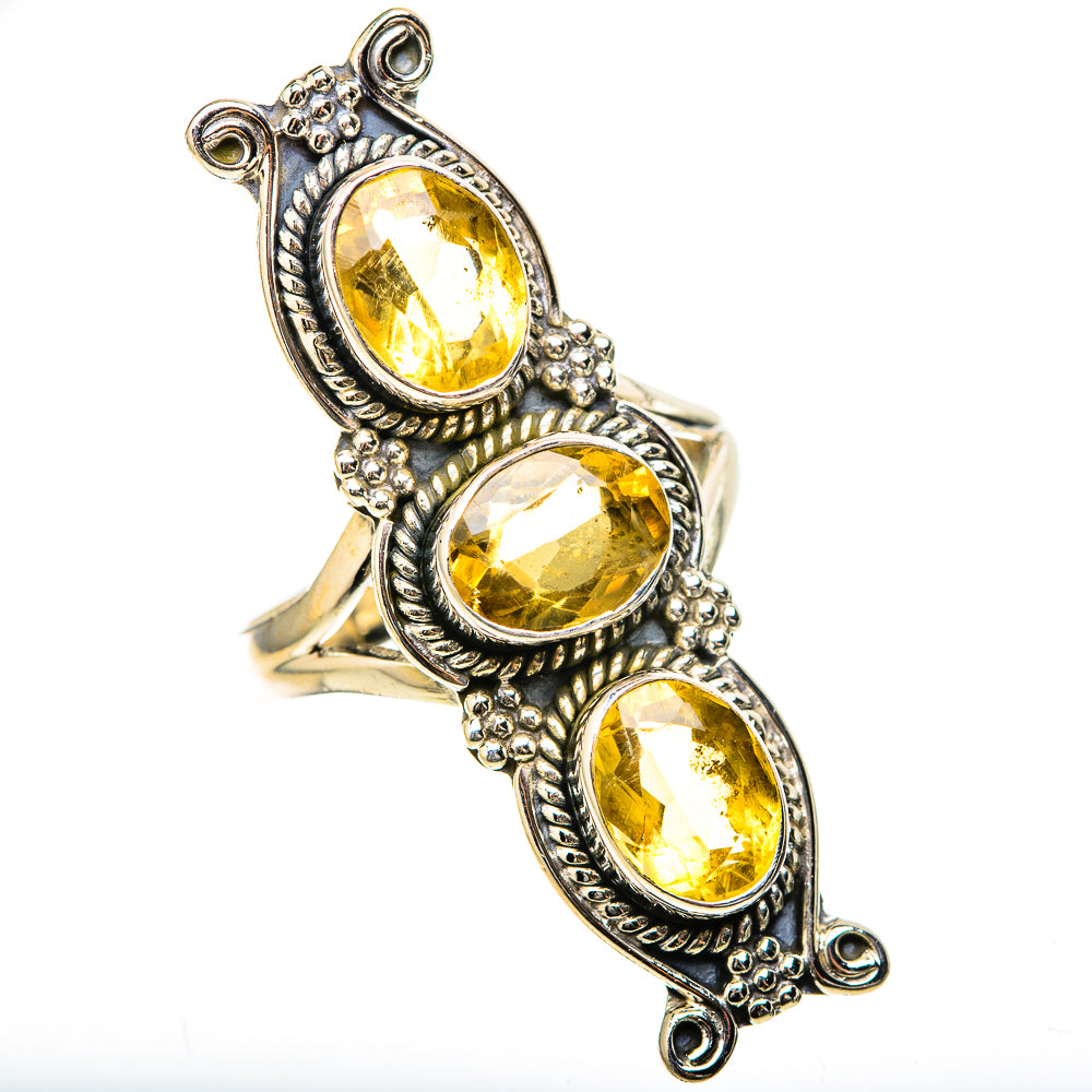 Citrine Rings handcrafted by Anasilvercos - RING129123 - Photo 2