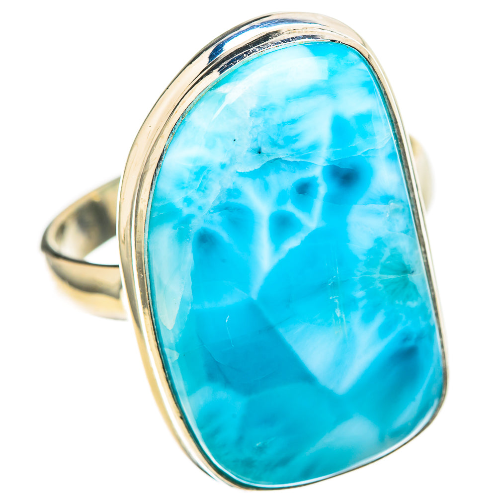 Larimar Rings handcrafted by Anasilvercos - RING129128 - Photo 2