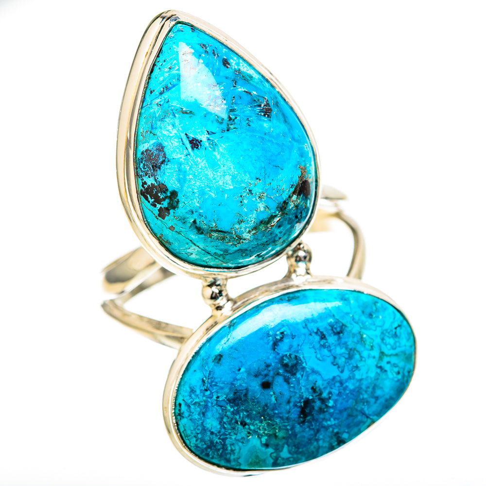 Chrysocolla Rings handcrafted by Anasilvercos - RING129132 - Photo 2