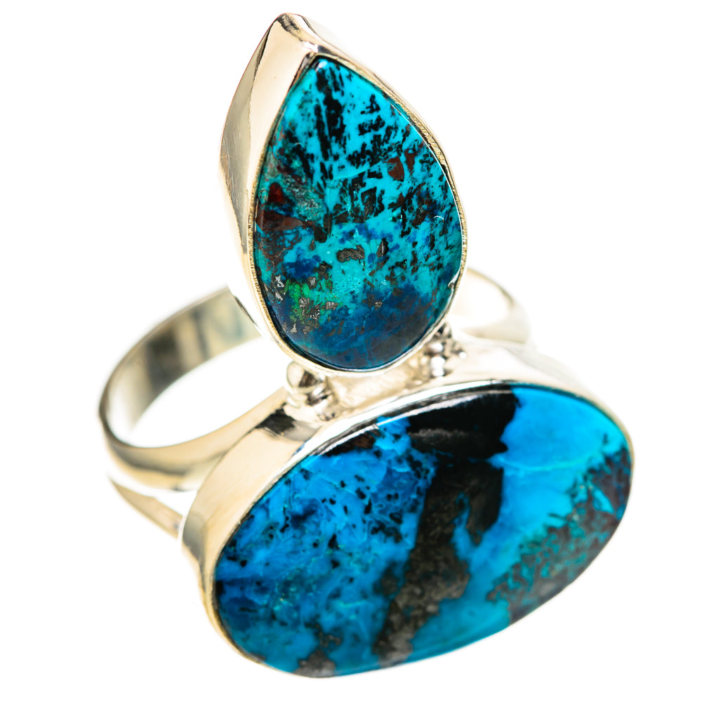 Shattuckite Rings handcrafted by Anasilvercos - RING129140 - Photo 2