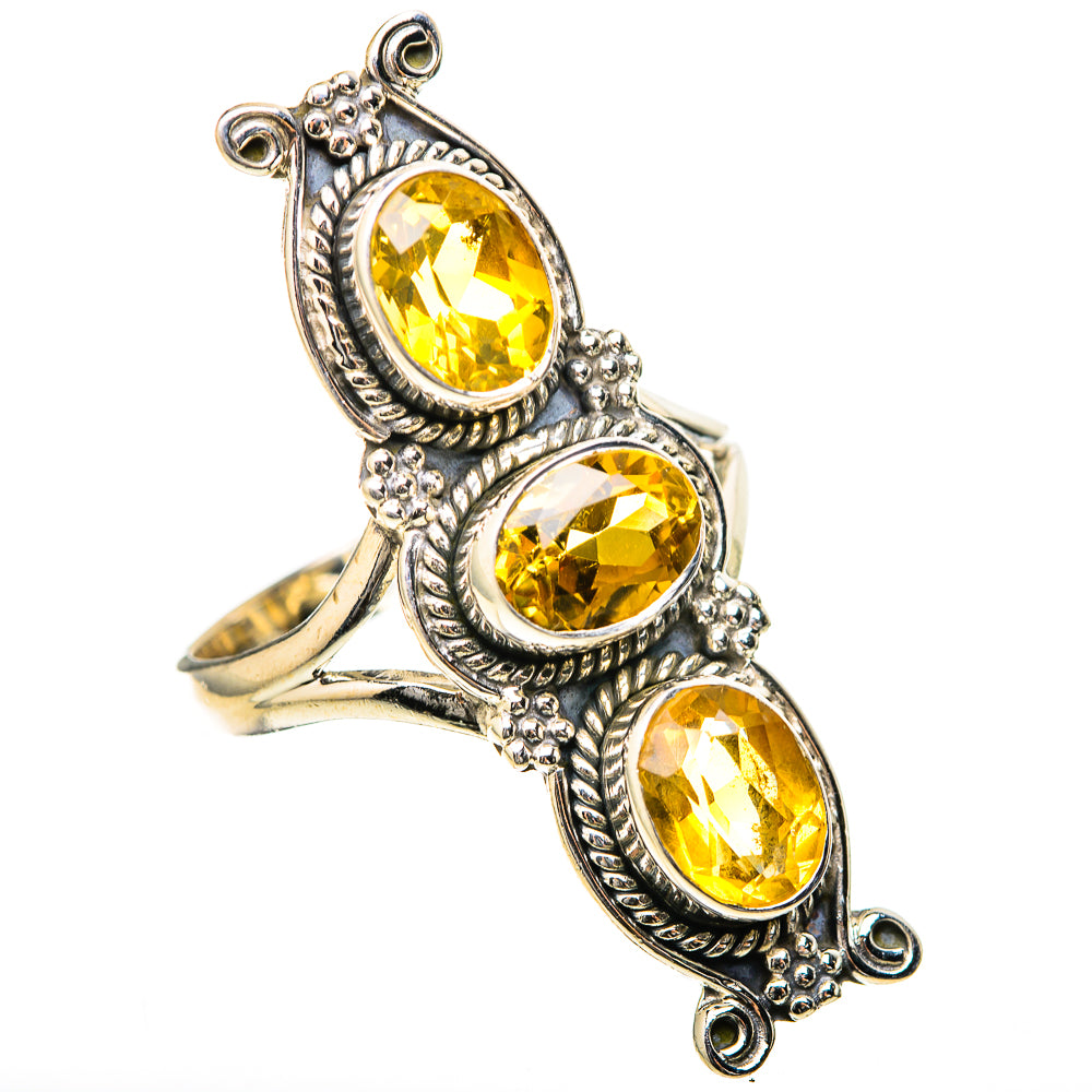 Citrine Rings handcrafted by Anasilvercos - RING129155 - Photo 2