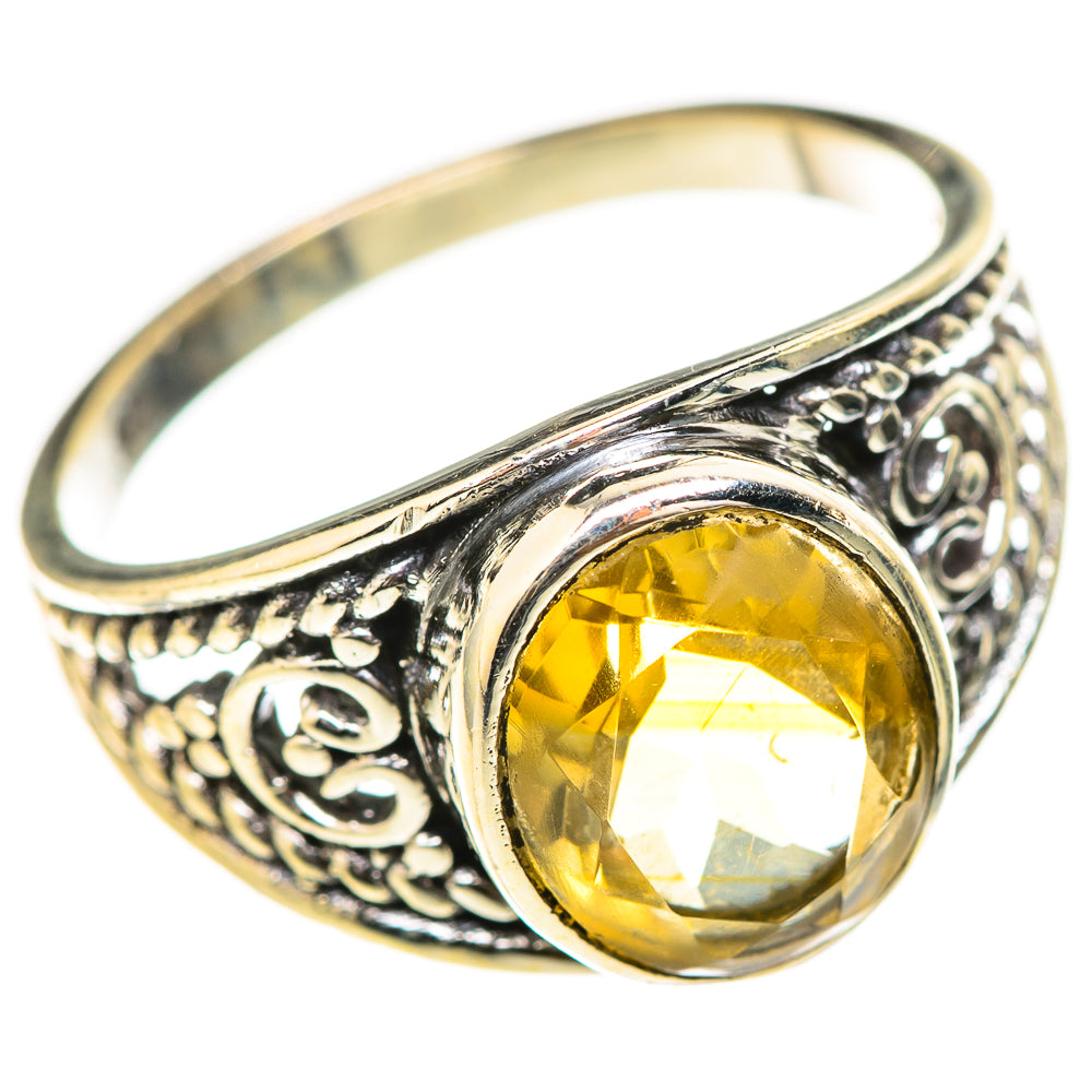 Citrine Rings handcrafted by Anasilvercos - RING129162_SIZE-7 - Photo 2