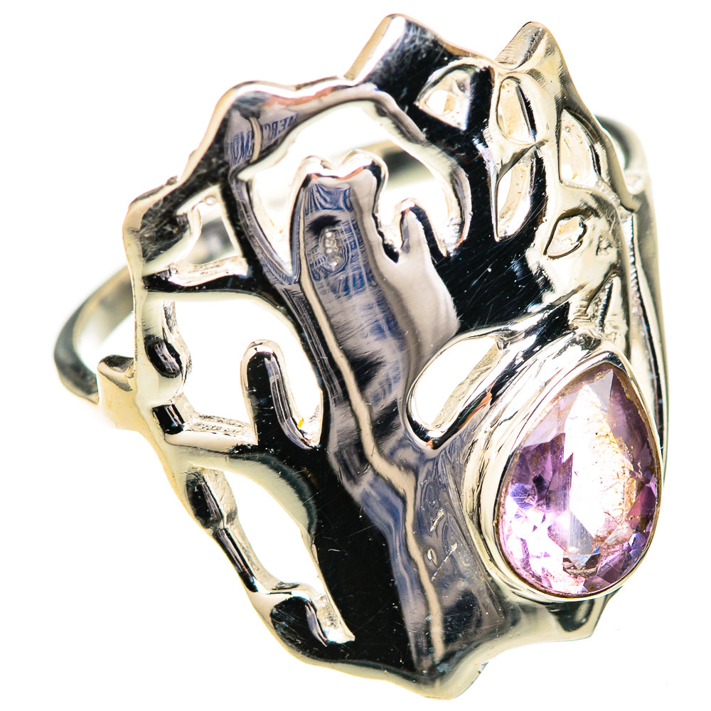 Amethyst Rings handcrafted by Anasilvercos - RING129163_SIZE-8 - Photo 2