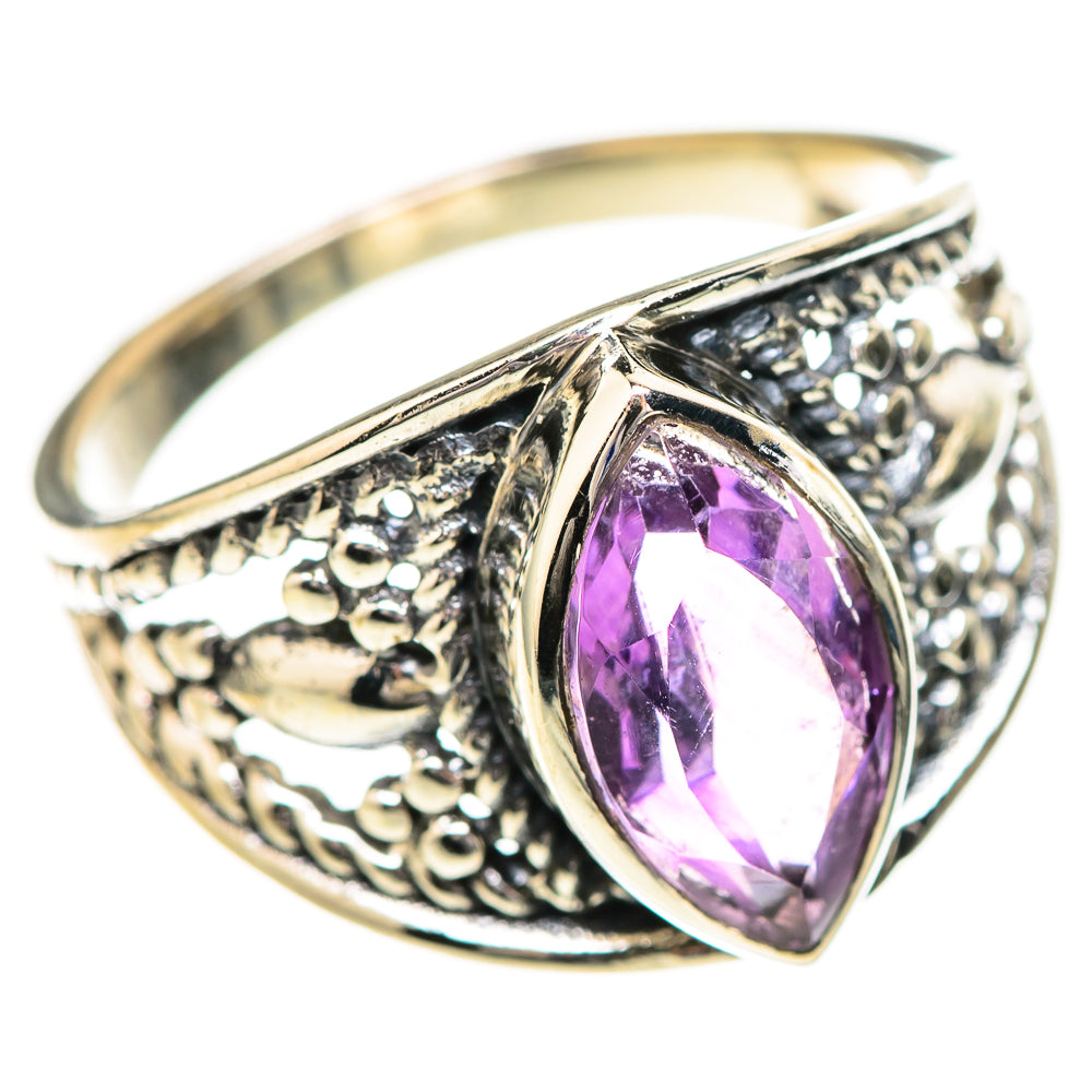 Amethyst Rings handcrafted by Anasilvercos - RING129164_SIZE-6 - Photo 2