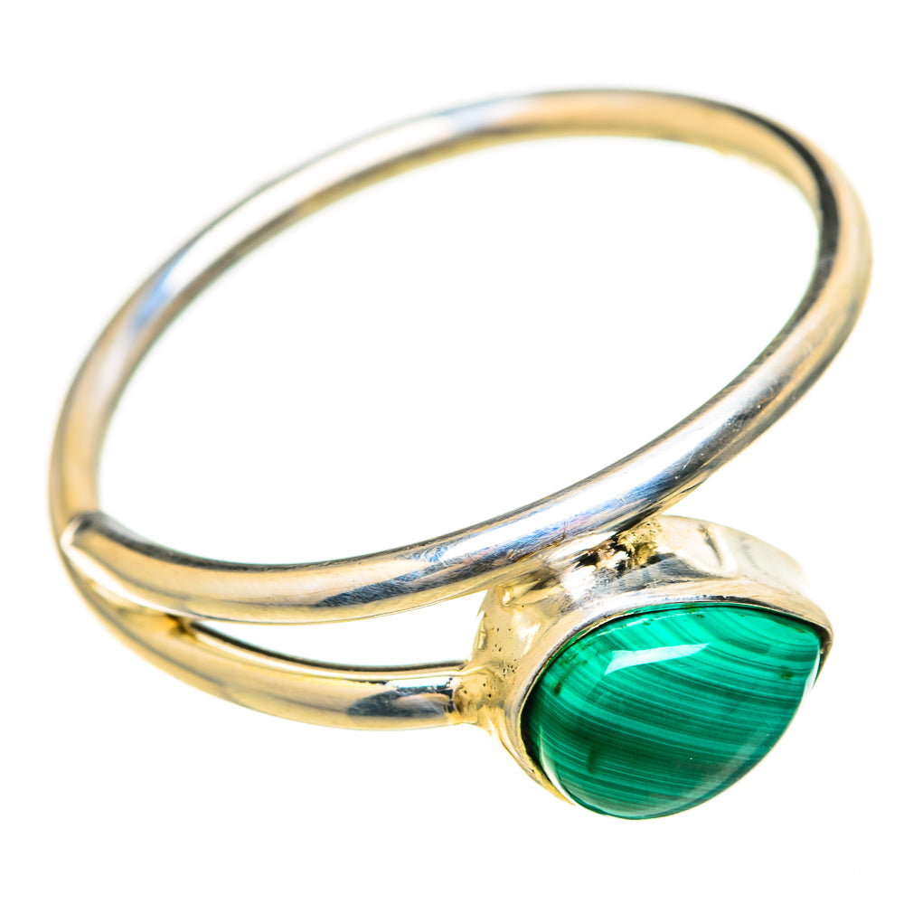 Malachite Rings handcrafted by Anasilvercos - RING129165_SIZE-7 - Photo 2