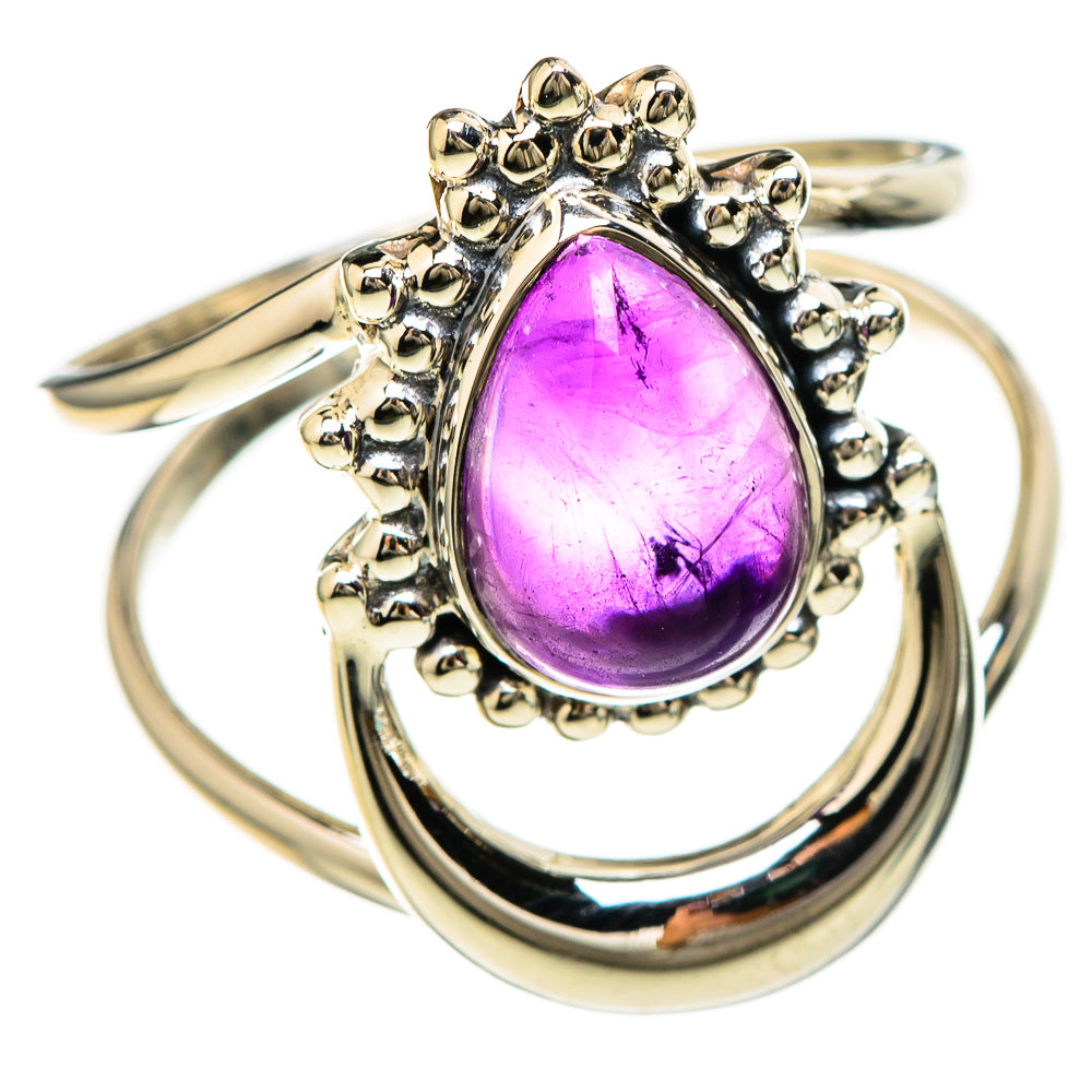 Amethyst Rings handcrafted by Anasilvercos - RING129189 - Photo 2