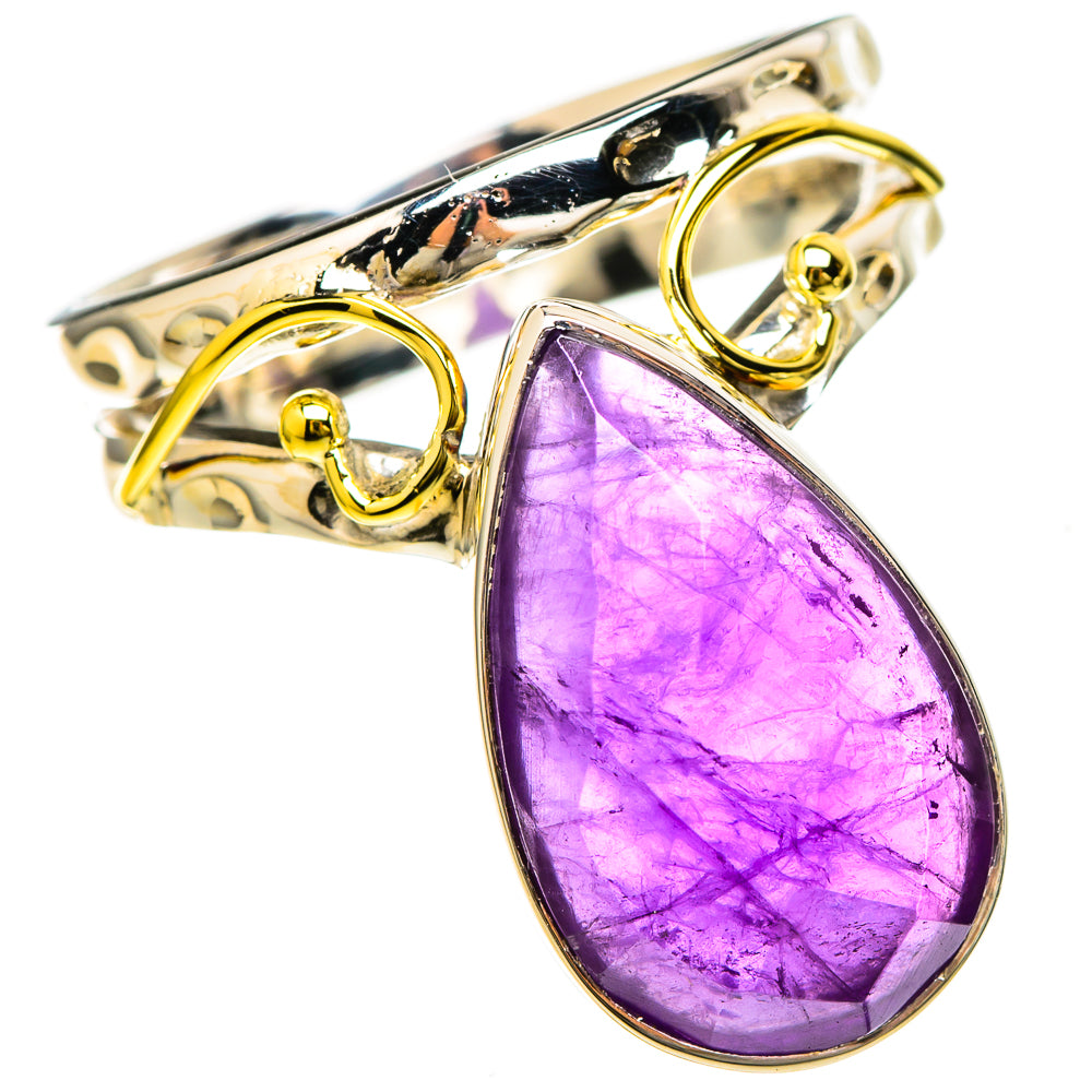 Amethyst Rings handcrafted by Anasilvercos - RING129190 - Photo 2