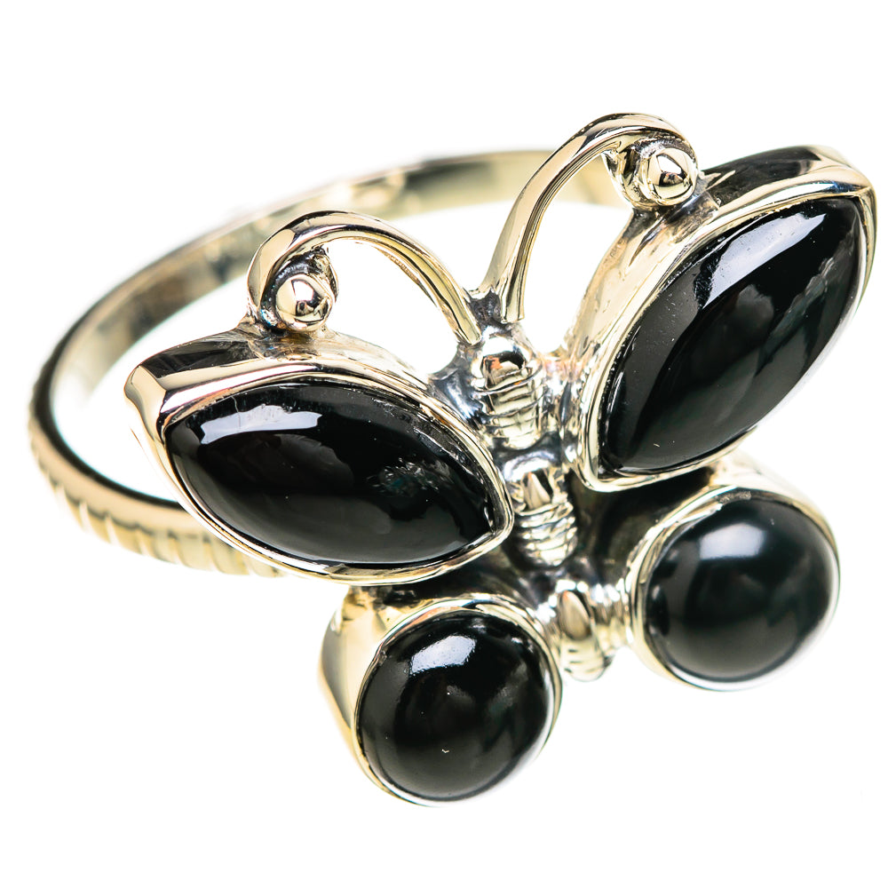 Black Onyx Rings handcrafted by Anasilvercos - RING129193 - Photo 2