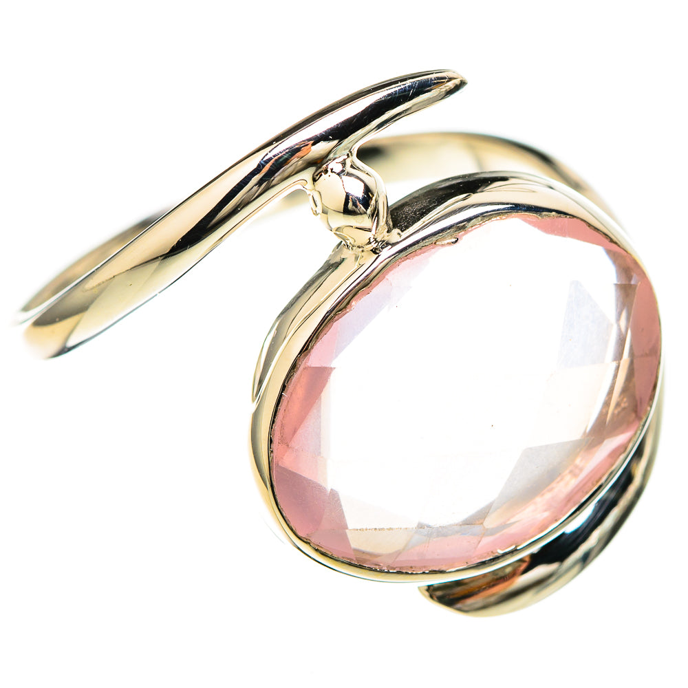 Rose Quartz Rings handcrafted by Anasilvercos - RING129206 - Photo 2