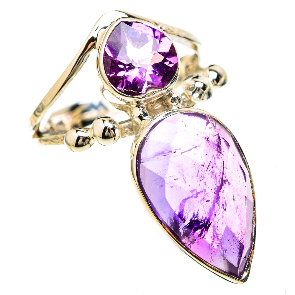 Amethyst Rings handcrafted by Anasilvercos - RING129209 - Photo 2