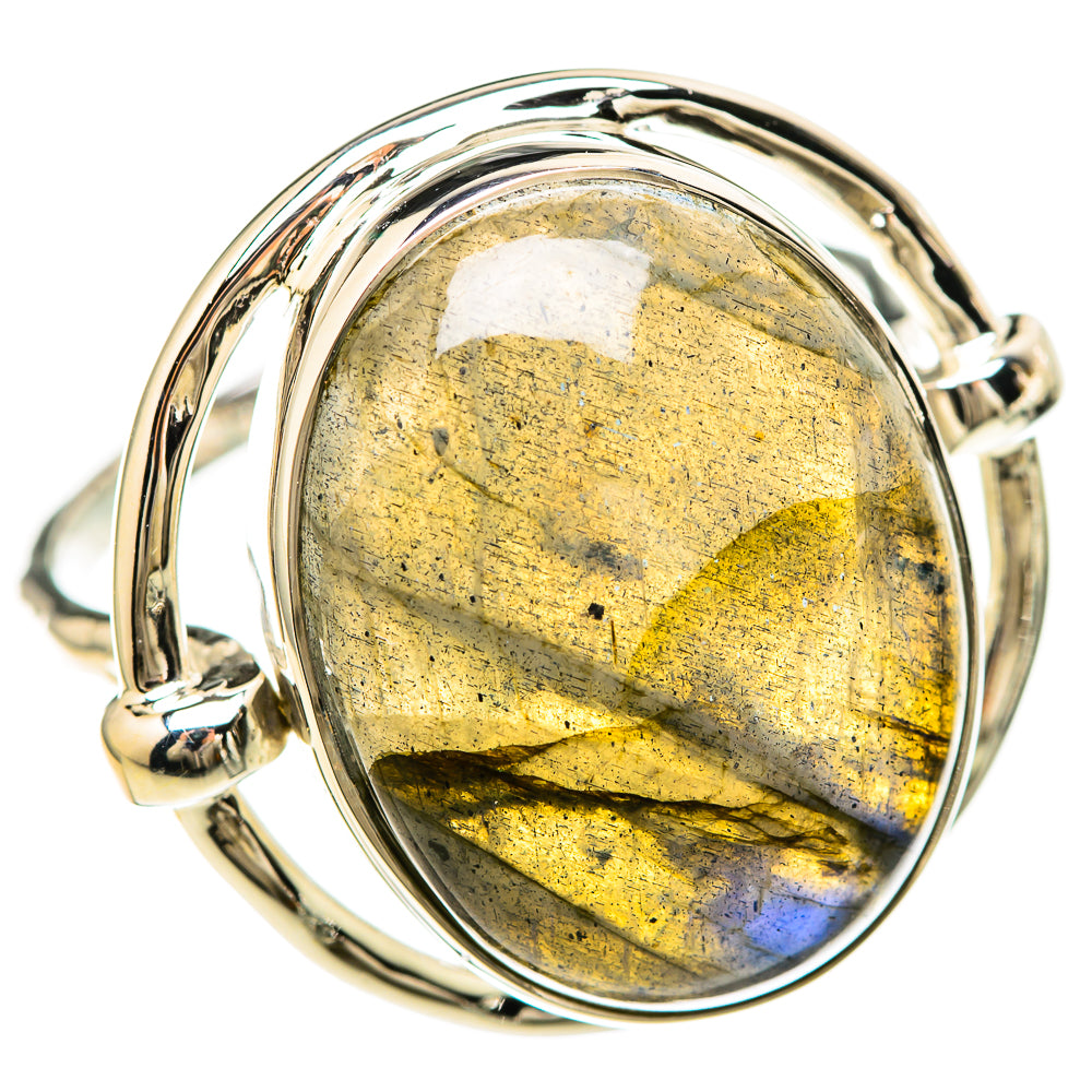 Labradorite Rings handcrafted by Anasilvercos - RING129229 - Photo 2