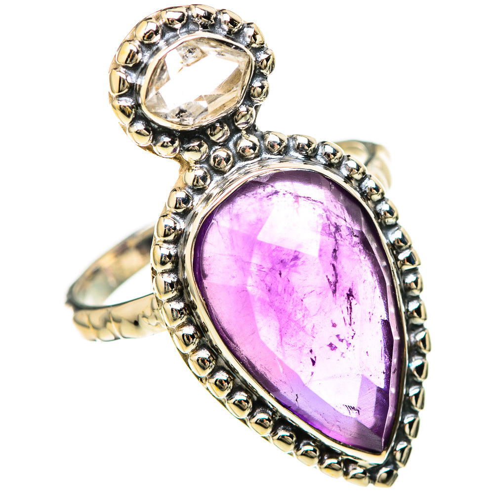 Amethyst Rings handcrafted by Anasilvercos - RING129247 - Photo 2