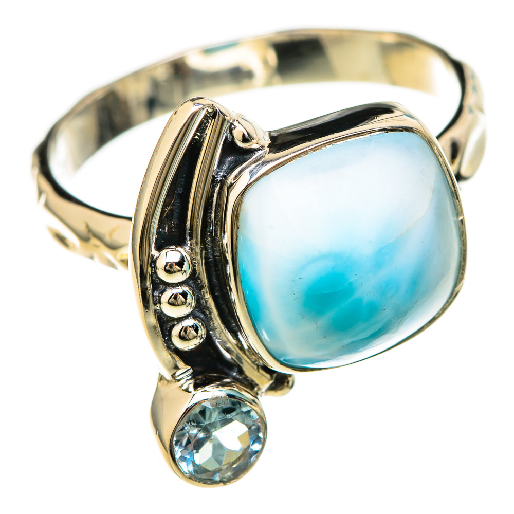 Larimar Rings handcrafted by Anasilvercos - RING129255 - Photo 2