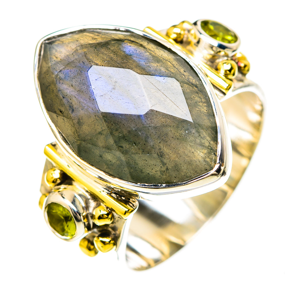 Labradorite Rings handcrafted by Anasilvercos - RING129256 - Photo 2